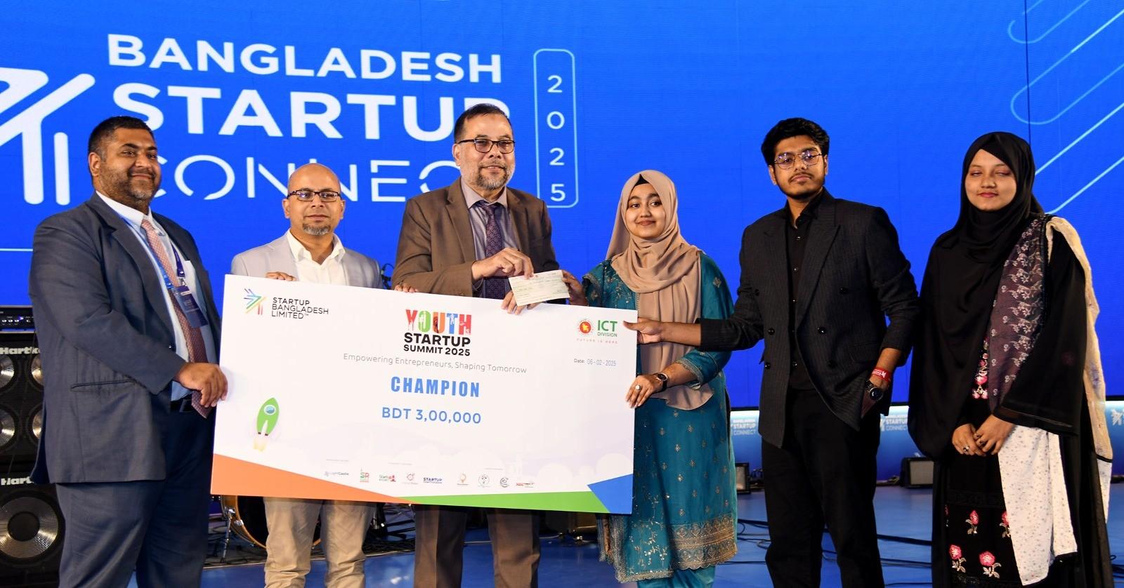 Youth Startup Summit Champion